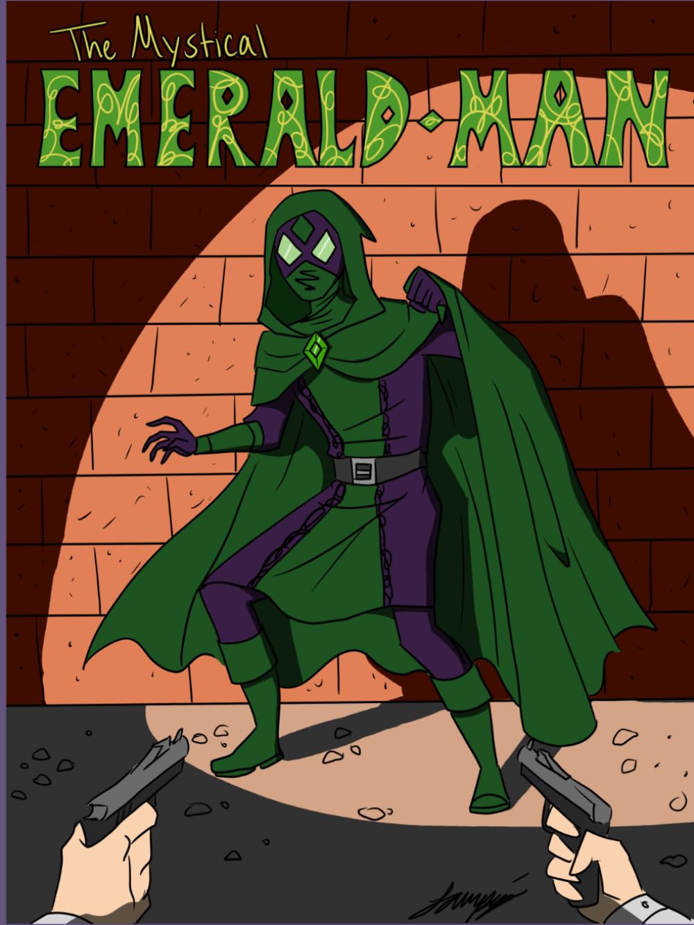 Cover for The Mystical Emerald Man